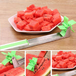 Easy-Slice Auto-Rotating Watermelon Dicer - Indigo-Temple