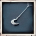 MONA- Moon Star Necklace Pendant - Indigo-Temple