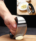 Quick-and-Easy Stainless Steel Rocking Garlic Mincer - Indigo-Temple