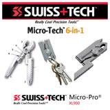 SWISS TECH 6 in 1 Multi-Function Outdoor Mini Tool Plier - Indigo-Temple
