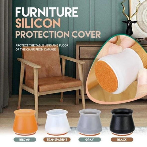 Chair Leg Elastic Silicon Protection Covers
