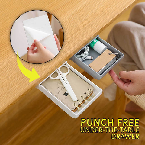 SpaceSaver™ Punch-Free Invisible Drawer