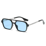 Retro Double Bridges Gradient Sunglasses