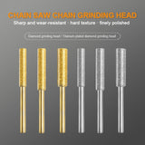 Diamond Coated Cylindrical Chainsaw Sharpening Tool