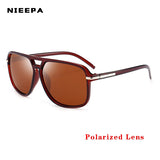 Vintage Squared Polarized Sunglasses