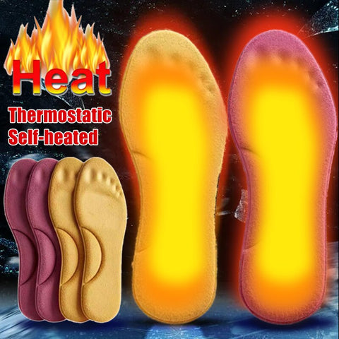 Self-Heated Memory Foam Thermal Insoles For Winter (4pcs)