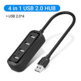 Vention Universal 4 Ports USB Splitter for Laptops, PC & Smartphones