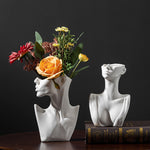 Nordic Style Ceramic Modern Creative Flower Vase