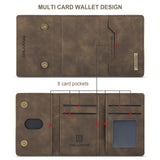 Detachable 2 in 1 Magnetic Wallet  iPhone Case