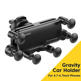 Six Point Gravity Car Phone Mount