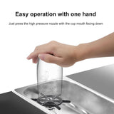 High Pressure Automatic Sink Glass Washer
