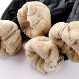 Unisex Waterproof Thick Warm Fleece Pants