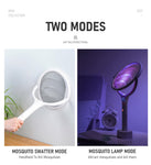 Rotatable 2 in 1 Rechargeable UV Mosquito Swatter