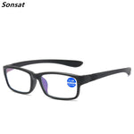 Sporty Anti-blue Light TR90 Flexible Reading Glasses