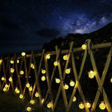 Solar Powered LED Outdoor String Lights