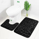 Bathroom Anti-Slip Absorbent Cobblestone Mat Set