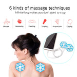 EMS Pocket Bioelectric Acupoints Massager Mobile Phone Pads