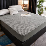 Waterproof Breathable Silky Latex Mattress Cover