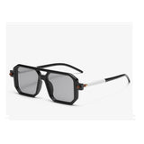 Vintage Clear Lens UV400 Steam Punk Sunglasses