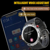 Military HD LCD Bluetooth Android / IOS Smart Watch
