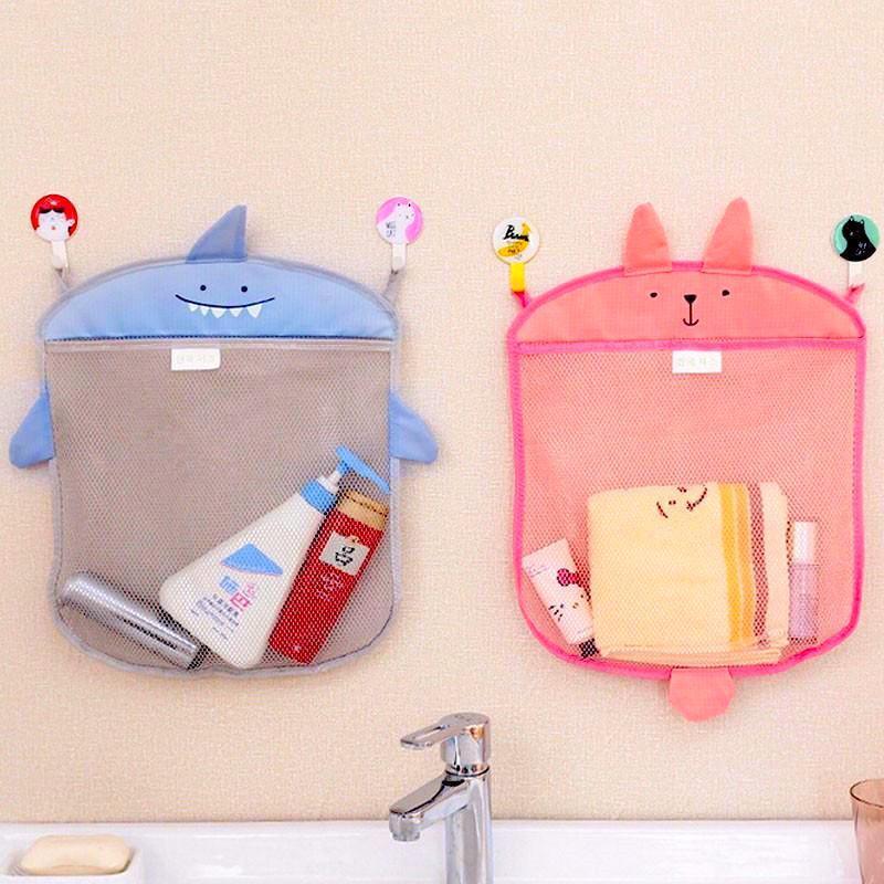 Cartoon Bath Storage Bag & Organizer - Indigo-Temple