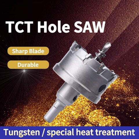 Tungsten Carbide Hole Saw Cutter Drill Bit for Metal