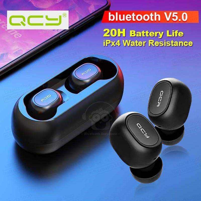 Smartbuds™ Rechargeable Compact BT Earphones - Indigo-Temple