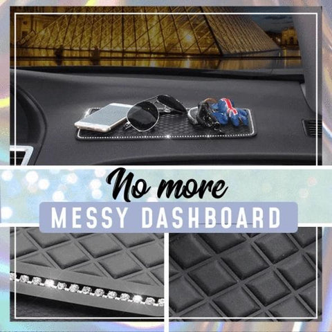Anti-slip Car Dashboard Diamond Mat  