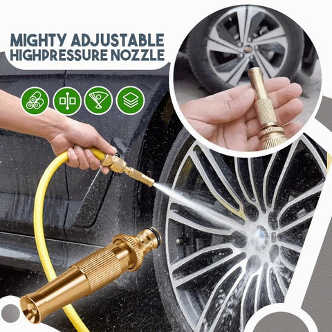 Mighty Adjustable High-Pressure Hose Nozzle (2pcs)