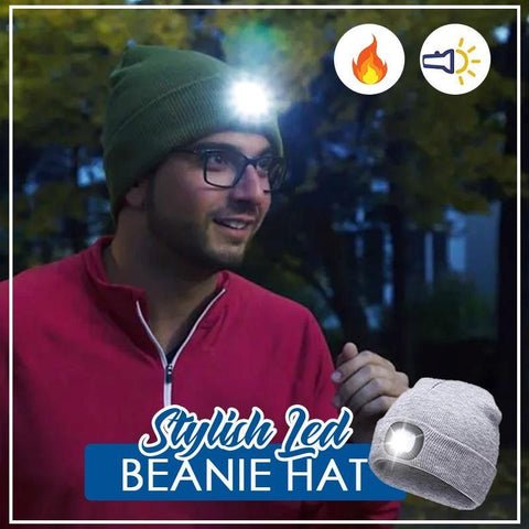 Stylish Super Bright LED Beanie Hat