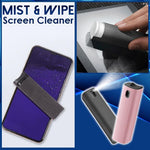 Mist & Wipe 2 in 1 Screen Cleaner (2pcs)
