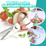 Multi-Functional 7 in 1 Detachable Scissors