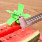 Easy-Slice Auto-Rotating Watermelon Dicer - Indigo-Temple