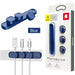 Baseus™ Magnetic Cable Clip Organizer - Indigo-Temple