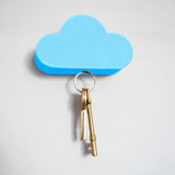 Cloud Shape Magnetic Key Holder (2 Pcs) - Indigo-Temple