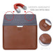 Leather Laptop Case with Stand Function - Indigo-Temple