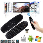 Keymote™ C120 BT Air-Mouse / Smart-Keyboard / Remote-Control - Indigo-Temple
