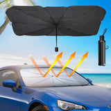 CoolBrella™ Interior Windshield Sunshade UV Umbrella