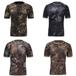 Camouflage Quick Dry Man T-shirt (7 colors) - Indigo-Temple