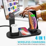 ChargingCastle™ 4 in 1 Qi Fast Wireless Charger Dock Station