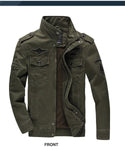 Air force Military Jacket (2 colors) - Indigo-Temple