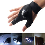 Multifunctional LED Flashlight Gloves - Indigo-Temple