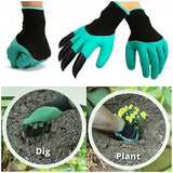 Garden Gloves with 4 Claws - Indigo-Temple