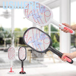 2 in 1 Electric Bug Zapper Racket & Intelligent Mosquito-Trap Station