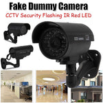 Fake CCD Waterproof  security camera with Flickering  LED - Indigo-Temple