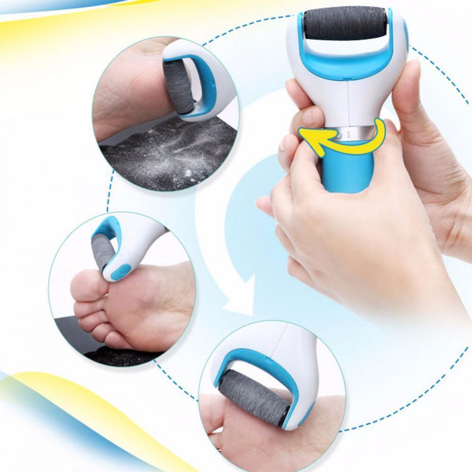 SilkCare - Diamond Embedded Electric Foot file - Indigo-Temple