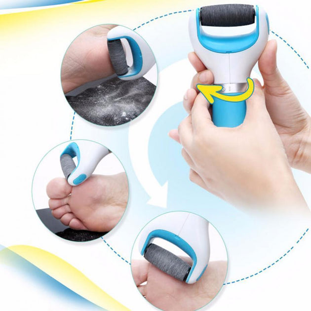 SilkCare - Diamond Embedded Electric Foot file - Indigo-Temple