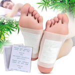 Natural Body Detoxifying Foot Patches (10 pcs pack) - Indigo-Temple
