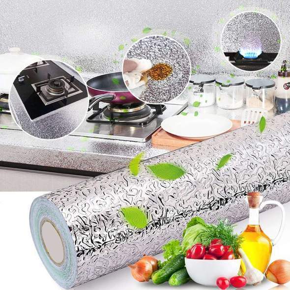 All-purpose Self-adhesive Aluminum Foil Wrap Kit (2 rolls set) - Indigo-Temple