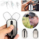 Flex-Grip Folding Glasses with Keychain Case - Indigo-Temple